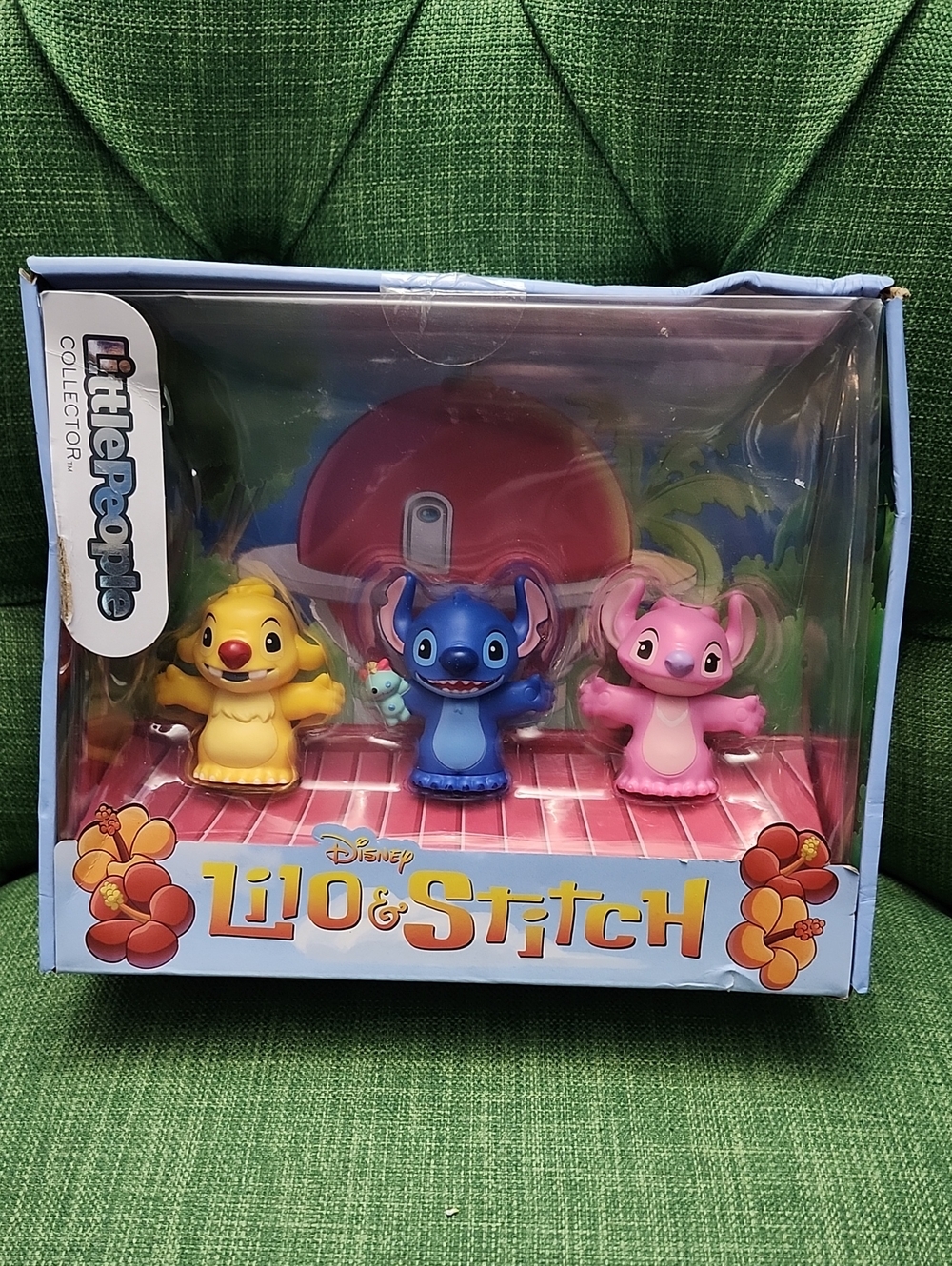 Disney Lilo & Stitch Three-Figure Set - Yellow, Blue, Pink